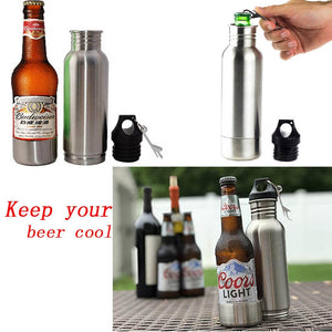 Stainless Steel 12oz Beer Bottle