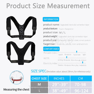 Adjustable Back Posture Corrector